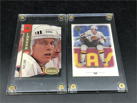 2 PAVEL BURE CARDS (1 LIMITED EDITION)