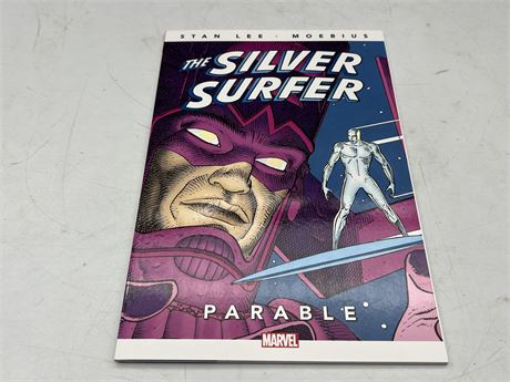 THE SILVER SURFER PARABLE HARDCOVER COMIC