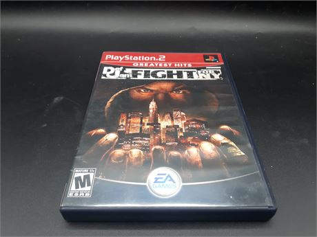 DEF JAM FIGHT FOR NEW YORK - VERY GOOD CONDITION - PS2
