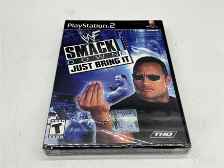 SEALED - SMACK DOWN JUST BRING IT - PS2