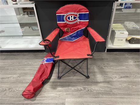 MONTREAL CANADIANS FOLDING CHAIR