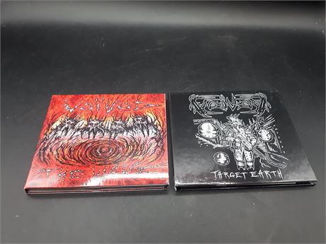 VOIVOD - COLLECTION OF MUSIC CD SETS - EXCELLENT CONDITION