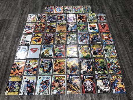 53 SUPERMAN COMICS