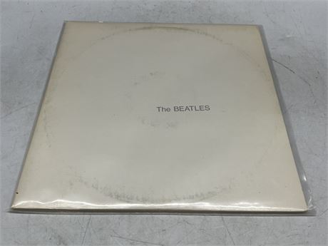 THE BEATLES - WHITE ALBUM 2LP (SWBO101) - VG+