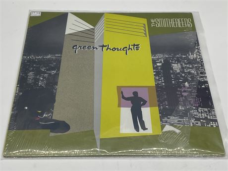 THE SMITHEREENS - GREEN THOUGHTS W/OG SHRINK - EXCELLENT (E)