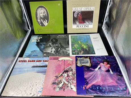 8 MISC RECORDS (GOOD CONDITION)