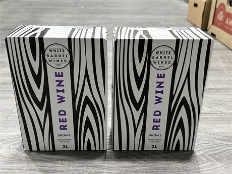 2 BOXES OF SOUTH AFRICAN SHIRAZ