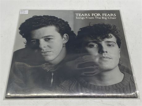 TEARS FOR FEARS - SONGS FROM THE BIG CHAIR - NEAR MINT (NM)