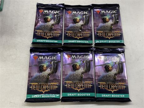 6 SEALED MAGIC NEW CAPENNA PACKA