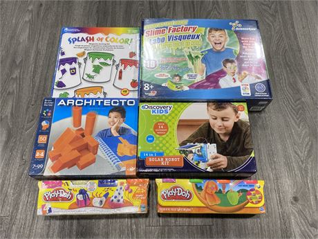 LOT OF NEW KIDS GAMES / TOYS