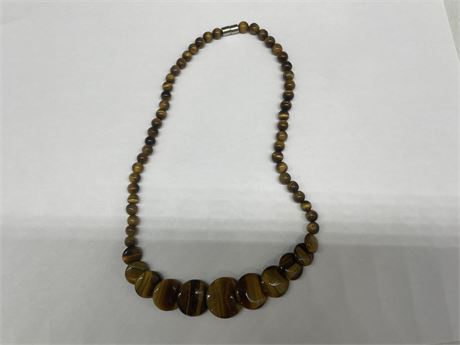 NEW TIGERSEYE 16” NECKLACE
