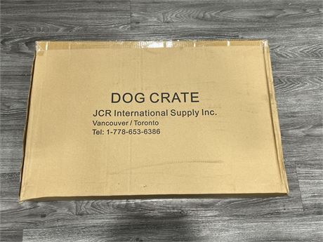 NEW IN BOX DOG CRATE
