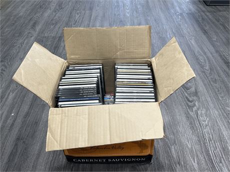 BOX FULL OF MISC CDS - (SOME SEALED)