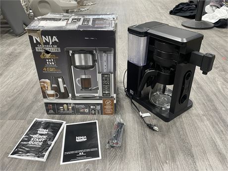 (NEW) NINJA SPECIALTY COFFEE GRINDER OPEN BOX