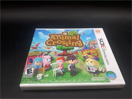 SEALED - ANIMAL CROSSING NEW LEAF - 3DS