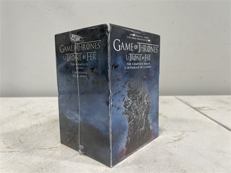 SEALED GAME OF THRONES COMPLETE DVD SERIES SET
