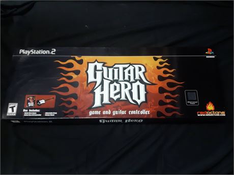 GUITAR HERO BUNDLE - VERY GOOD CONDITION - PS2