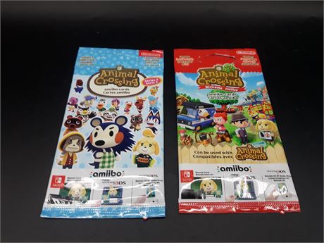 SEALED - COLLECTION OF AMIIBO CARDS SERIES 3 & WELCOME AMIIBO PACKS