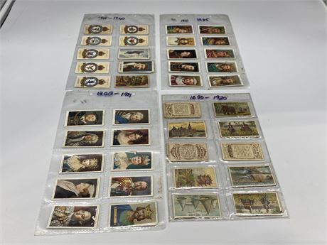 40+ 1890-1960 PLAYERS CIGARETTE CARDS