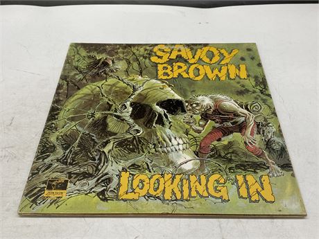 SAVOY BROWN - LOOKING IN - VG (Light scratches)