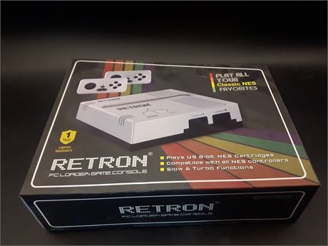 SEALED - RETRON 1 CONSOLE (PLAYS ORIGINAL NES GAMES)