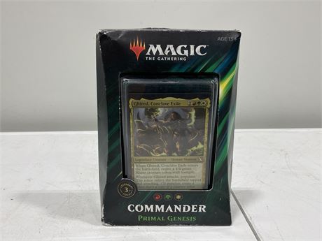 SEALED MAGIC COMMANDER PRIMAL GENESIS CARD BOX