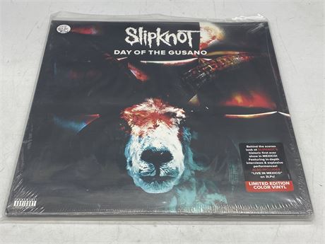 2017 SEALED - SLIPKNOT - DAY OF THE GUSANO 3LP
