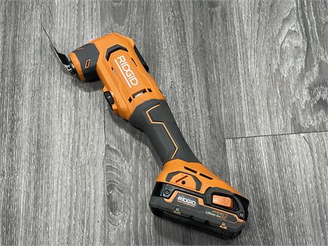 RIGID CORDLESS MULTI-TOOL WORKS WITH BATTERY