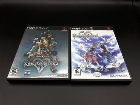 KINGDOM HEARTS 2 & RE:CHAIN OF MEMORIES (PLAYSTATION 2)