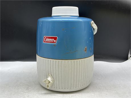 VINTAGE COLEMAN WATER COOLER MADE IN USA