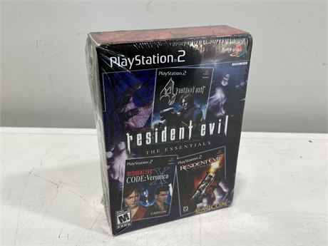 SEALED RESIDENT EVIL THE ESSENTIALS PS2