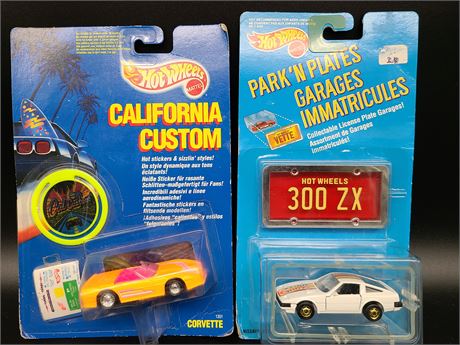 2 VINTAGE HOT WHEELS (New in Box)