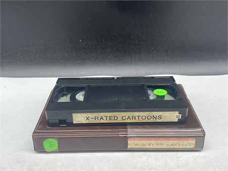 X-RATED VHS CARTOONS - RARE