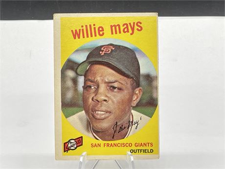 1959 WILLIE MAYS TOPPS