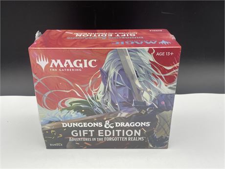 MAGIC THE GATHERING - DUNGEONS & DRAGONS - GIFT EDITION BUNDLE - 10 BOOSTERS &