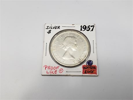 1957+1967 $1 SILVER COINS