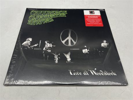 SEALED - CCR - LIVE AT WOODSTOCK 2LP