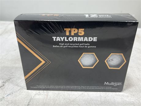 (NEW) TAYLORMADE TP5 RECYCLED 12 BALL PACK