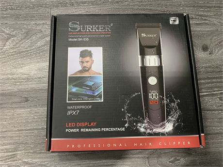 NEW SURKER ELECTRIC HAIR TRIMMER