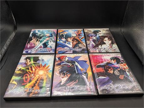 COLLECTION OF ANIME MOVIES - VERY GOOD CONDITION