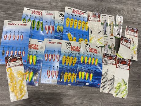LOT OF NEW FISHING TACKLE
