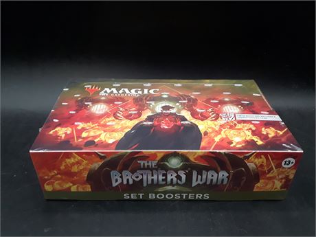 SEALED - MAGIC THE GATHERING BROTHERS WAR DRAFT BOOSTER BOX