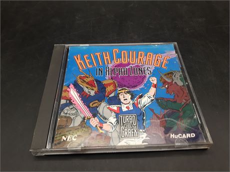 KEITH COURAGE - VERY GOOD CONDITION - TURBO GRAFX