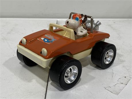 VINTAGE BUDDY L SNOOPY DUNE BUGGY