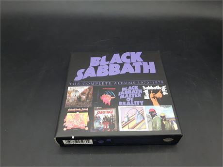 BLACK SABBATH COMPLETE ALBUMS (MUSIC CD) - EXCELLENT