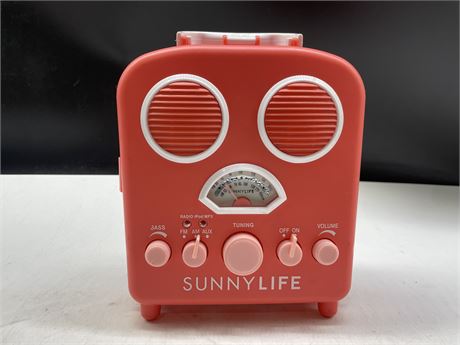SUNNYLIFE AM/FM 2-BAND RADIO RECEIVER