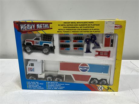VINTAGE PEPSI DELIVERY TOY SET IN BOX