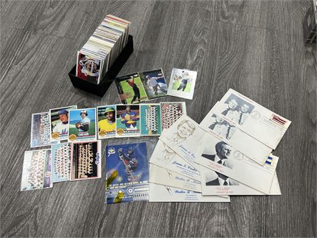 50+ NHL CARDS, TIGER WOODS CARDS, VINTAGE MLB CARDS, ETC