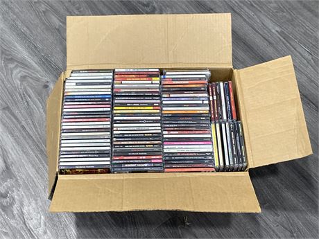 BOX OF 90 MOVIE SOUNDTRACK CDS - GREAT TITLES - EXCELLENT TO NM