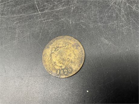 1820 DATED COIN